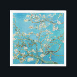 Vincent van Gogh - Almond Blossom Servet<br><div class="desc">Amandelbloesem / takken met amandelbloesem - Vincent van Gogh,  Olieverf op doek,  1890</div>