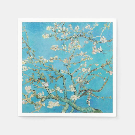 Vincent van Gogh - Almond Blossom Servet (Voorkant)