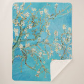 Vincent van Gogh - Almond Blossom Sherpa Deken (Voorkant)