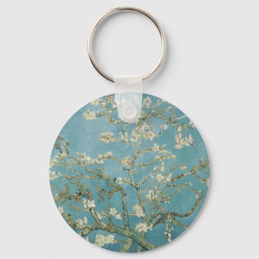 vincent van gogh , almond blossom sleutelhanger (Voorkant)