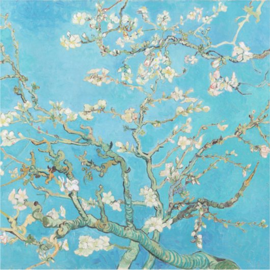 Vincent van Gogh - Almond Blossom Sticker (Voorkant)