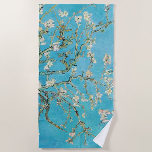 Vincent van Gogh - Almond Blossom Strandlaken (Voorkant)