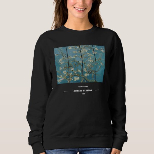 Vincent Van Gogh Almond blossom sweatshirt  (Voorkant)