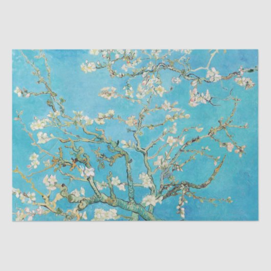 Vincent van Gogh - Almond Blossom Tissuepapier (Voorkant)