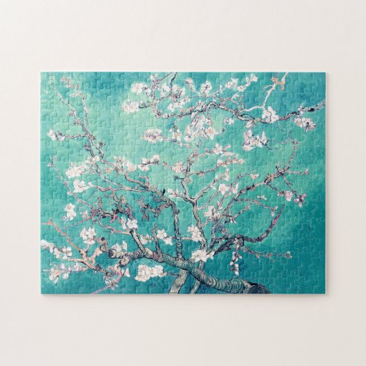Vincent Van Gogh Almond Blossom Turquoise Legpuzzel (Horizontaal)