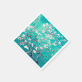 Vincent Van Gogh Almond Blossom Turquoise Servet (Hoek)