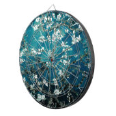 Vincent Van Gogh Almond Blossoms Dark Blauwgroen Dartbord (Voorkant Rechts)