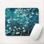 Vincent Van Gogh Almond Blossoms Dark Blauwgroen Muismat (Met muis)