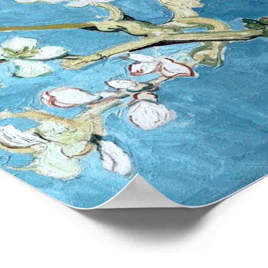 VINCENT VAN GOGH - ALMOND BLOSSOMS POSTER (Hoek)