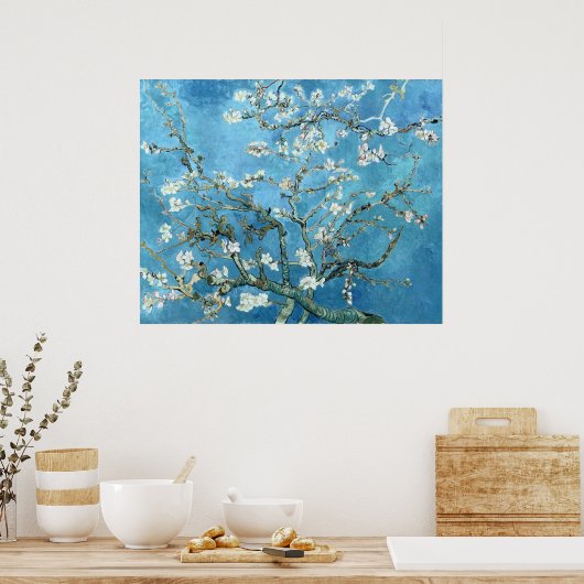 VINCENT VAN GOGH - ALMOND BLOSSOMS POSTER (Keuken)