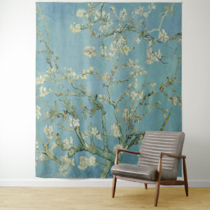 Vincent Van Gogh Almond-boom in bloesem Wandkleed