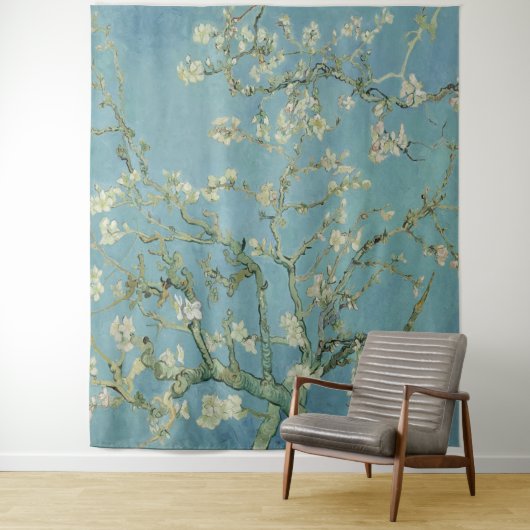 Vincent Van Gogh Almond-boom in bloesem Wandkleed (In situ)