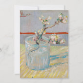 Vincent van Gogh - Almond Branch in een glas Bedankkaart (Voorkant)