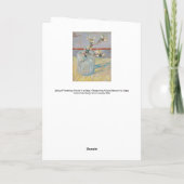 Vincent van Gogh - Almond Branch in een glas Kaart (Achterkant)