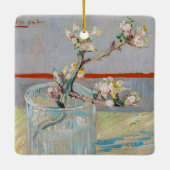 Vincent van Gogh - Almond Branch in een glas Keramisch Ornament (Achterkant)