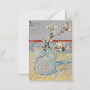 Vincent van Gogh - Almond Branch in een glas Notitiekaartje
