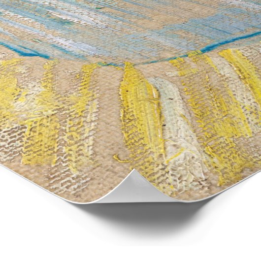 Vincent van Gogh - Almond Branch in een glas Poster (Hoek)