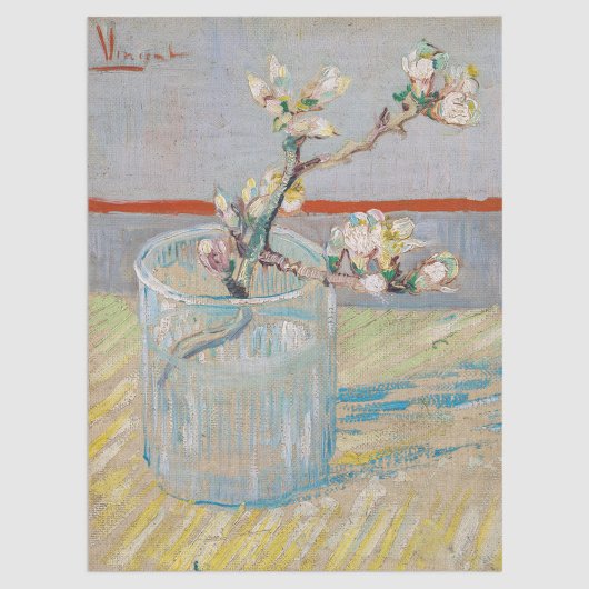 Vincent van Gogh - Almond Branch in een glas Tissuepapier