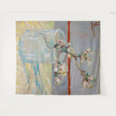Vincent van Gogh - Almond Branch in een glas Wandkleed (Voorkant (horizontaal))