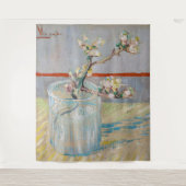 Vincent van Gogh - Almond Branch in een glas Wandkleed (Voorkant)