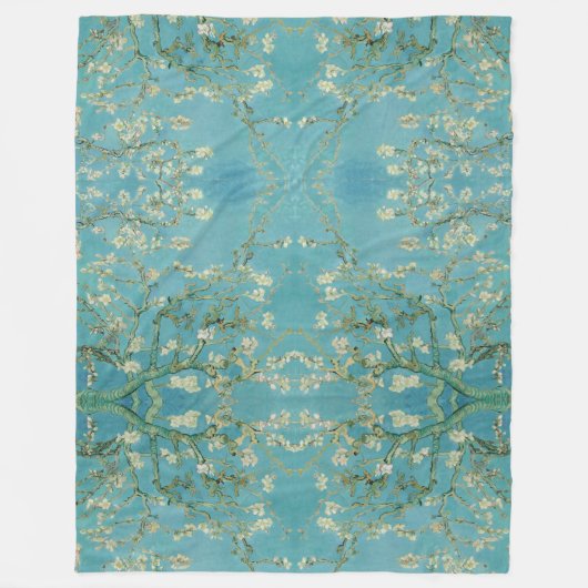 Vincent van Gogh – Almond tree in blossom Fleecede Fleece Deken (Voorkant)