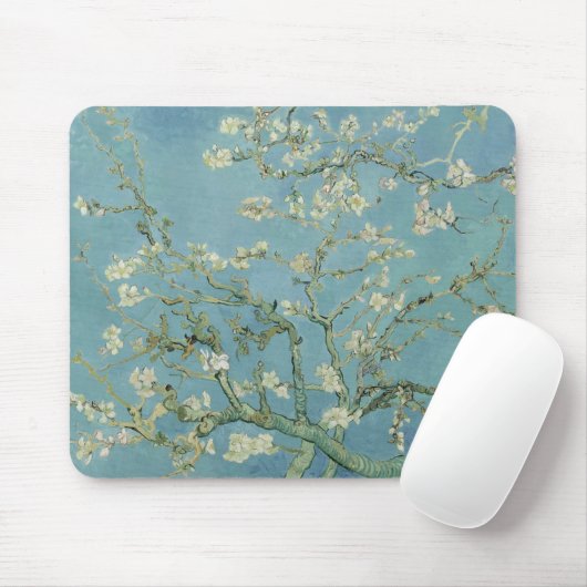 Vincent van Gogh – Almond tree in blossom Muismat (Met muis)
