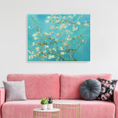 Vincent van Gogh, Amandelbloesem, Amandelbloesem Canvas Afdruk (Insitu (Woonkamer))