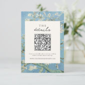 Vincent Van Gogh Amandelbloesem Bloemen Bloemen Br Informatiekaartje (Staand voorkant)