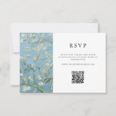 Vincent Van Gogh Amandelbloesem Bloemen Bloemen Br RSVP Kaartje (Voorkant)