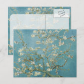 Vincent van Gogh, Amandelbloesem Briefkaart (Voorkant / Achterkant)