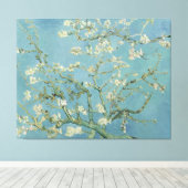 Vincent van Gogh - Amandelbloesem Canvas Afdruk (Insitu (Houten vloer))