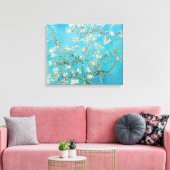 Vincent van Gogh - Amandelbloesem Canvas Afdruk (Insitu (Woonkamer))