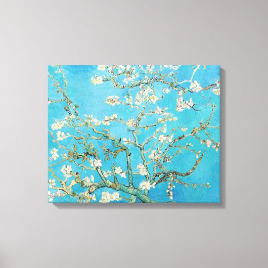 Vincent van Gogh - Amandelbloesem Canvas Afdruk (Voorkant)