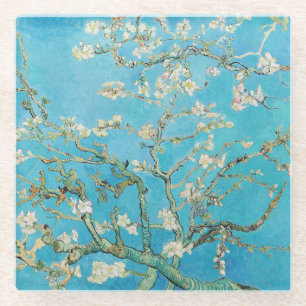Vincent van Gogh - Amandelbloesem Glazen Onderzetter