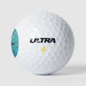 Vincent van Gogh - Amandelbloesem Golfballen (Logo)