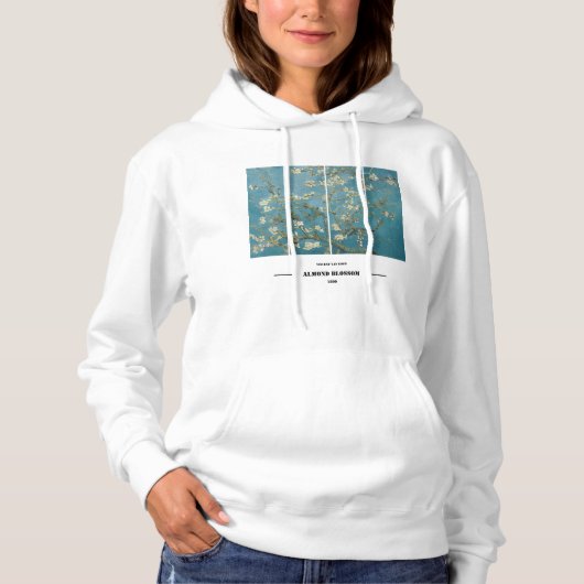 Vincent Van Gogh Amandelbloesem Hoodie (Voorkant)