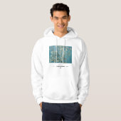 Vincent Van Gogh Amandelbloesem Hoodie  (Voorkant volledig)