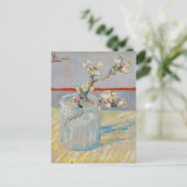 Vincent van Gogh - Amandelbloesem in een Glas Briefkaart (Staand voorkant)