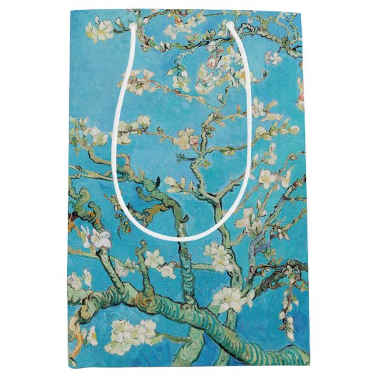 Vincent van Gogh - Amandelbloesem Medium Cadeauzakje (Voorkant)