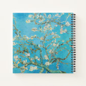 Vincent van Gogh - Amandelbloesem Notitieboek (Achterkant)