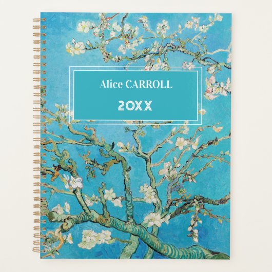 Vincent van Gogh - Amandelbloesem Planner (Voorkant)