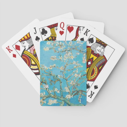 Vincent van Gogh - Amandelbloesem Pokerkaarten (Achterkant)