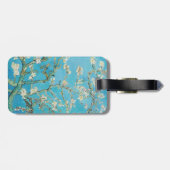 Vincent van Gogh - Amandelbloesem - QR Code Bagagelabel (Achterkant horizontaal)