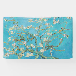 Vincent van Gogh - Amandelbloesem Spandoek