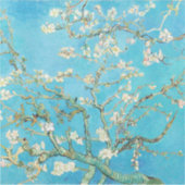 Vincent van Gogh - Amandelbloesem Sticker (Voorkant)