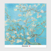 Vincent van Gogh - Amandelbloesem Sticker (Vel)