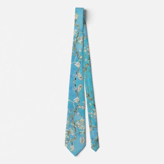 Vincent van Gogh - Amandelbloesem Stropdas (Voorkant)