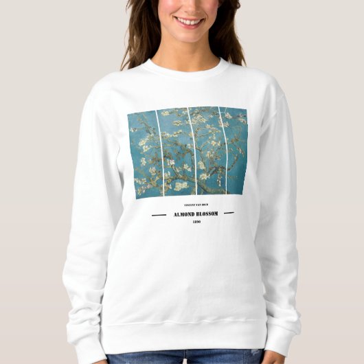 Vincent Van Gogh Amandelbloesem sweatshirt (Voorkant)