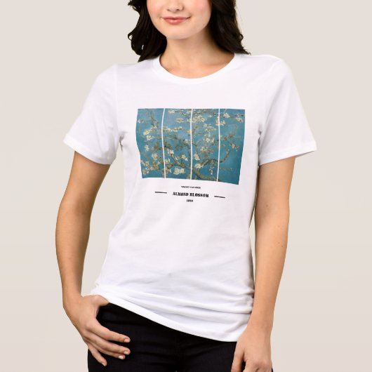 Vincent Van Gogh Amandelbloesem T-Shirt (Voorkant)