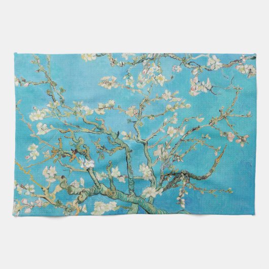 Vincent van Gogh - Amandelbloesem Theedoek (Horizontaal)